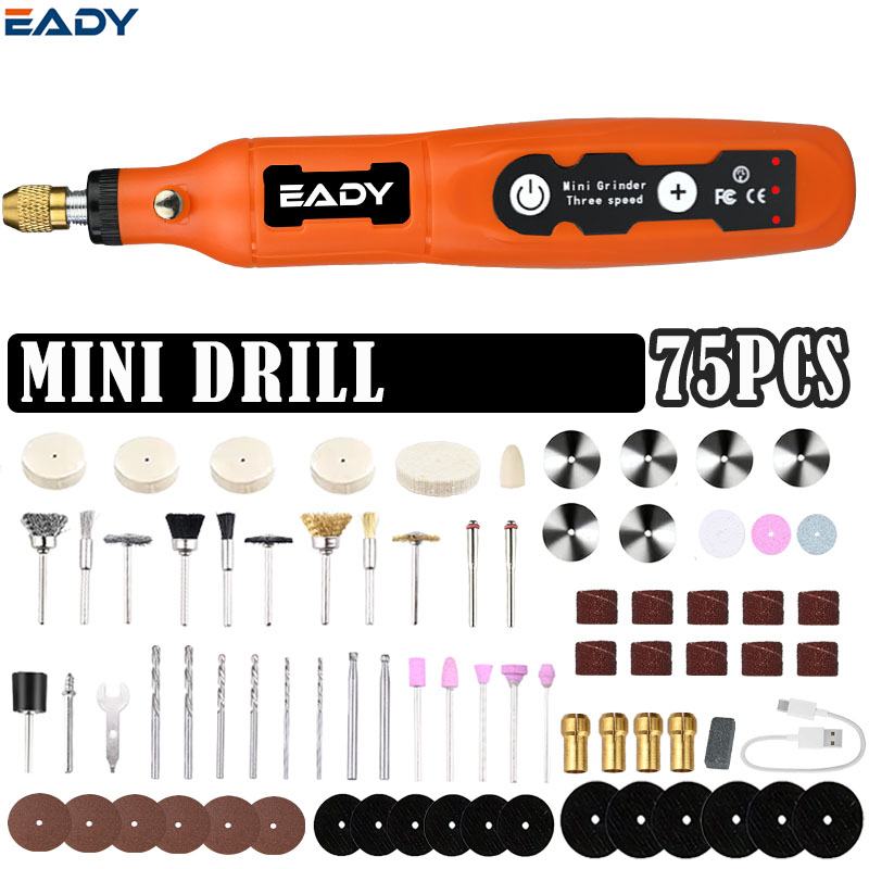 Woodworking Diy Projects - مثقاب صغير لاسلكي يعمل بـUSB وقلم