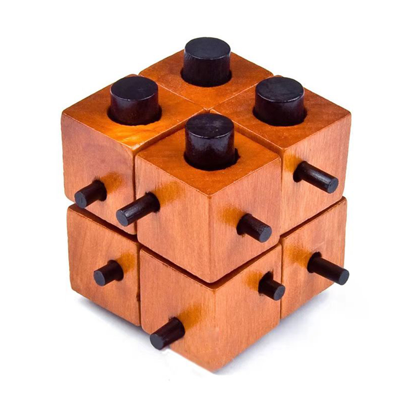 Woodworking Kids Toys - ألغاز خشبية لتحدي العقل، لعبة فك
