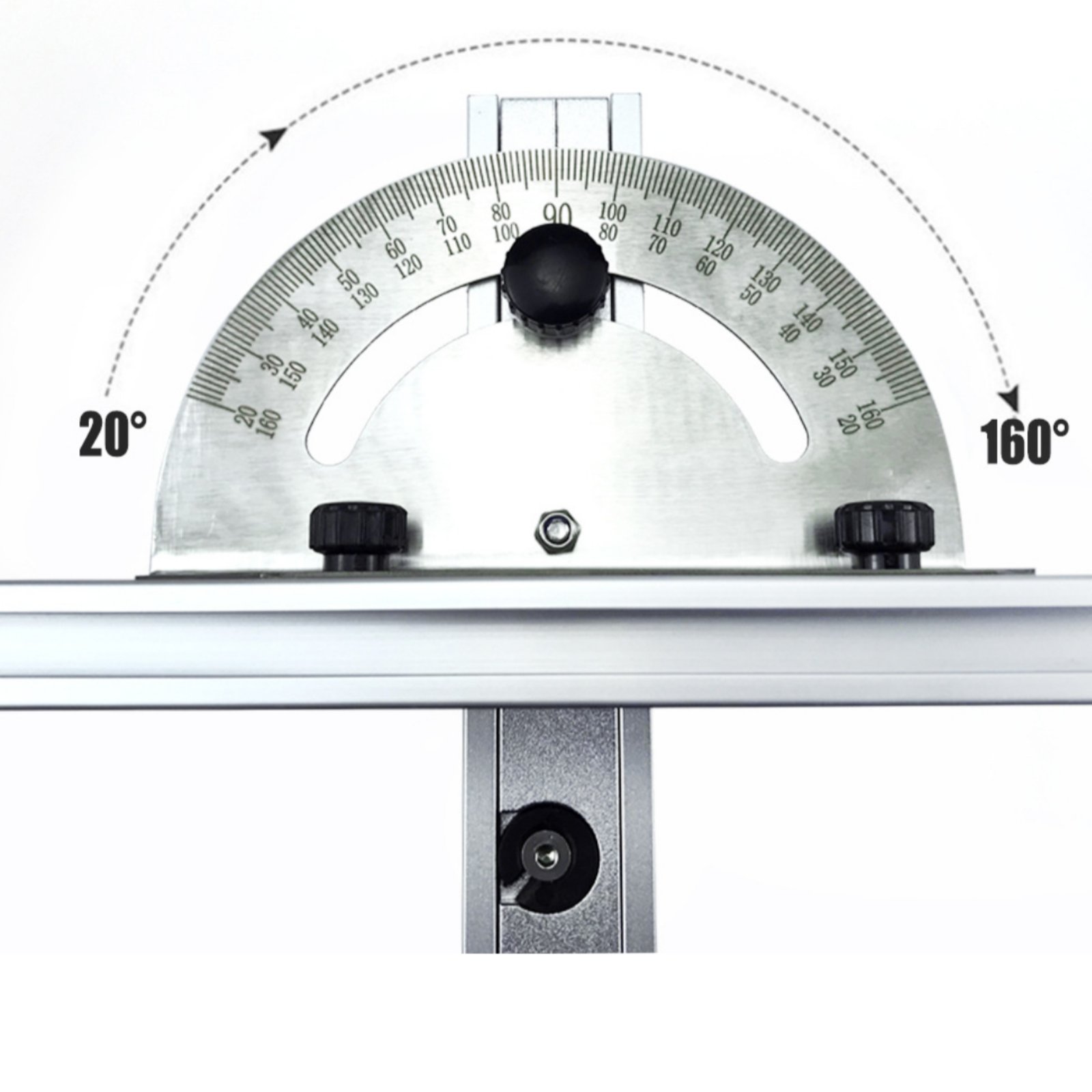 Woodworking Gauge - مقياس زاوية منشار الطاولة، مقياس زاوية