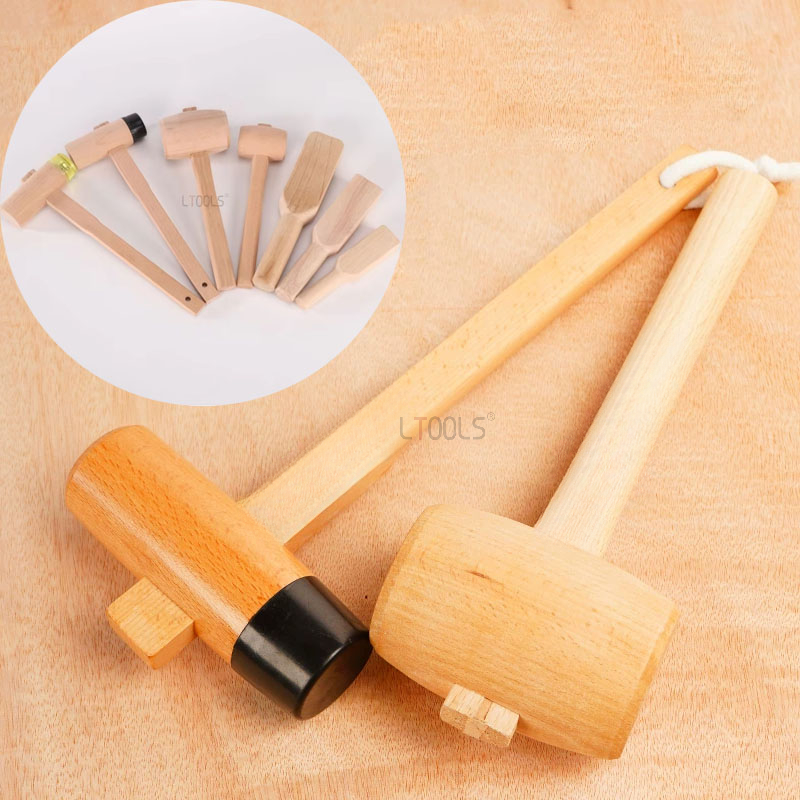 Woodworking Hammer - النجارة الزان المطرقة خشب متين عصا