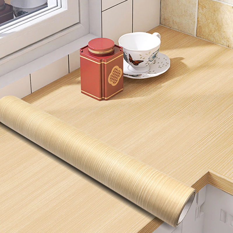 ورق حائط ذاتي اللصق بنقشة الخش - مراجعة Woodworking Oil Finish وسعره