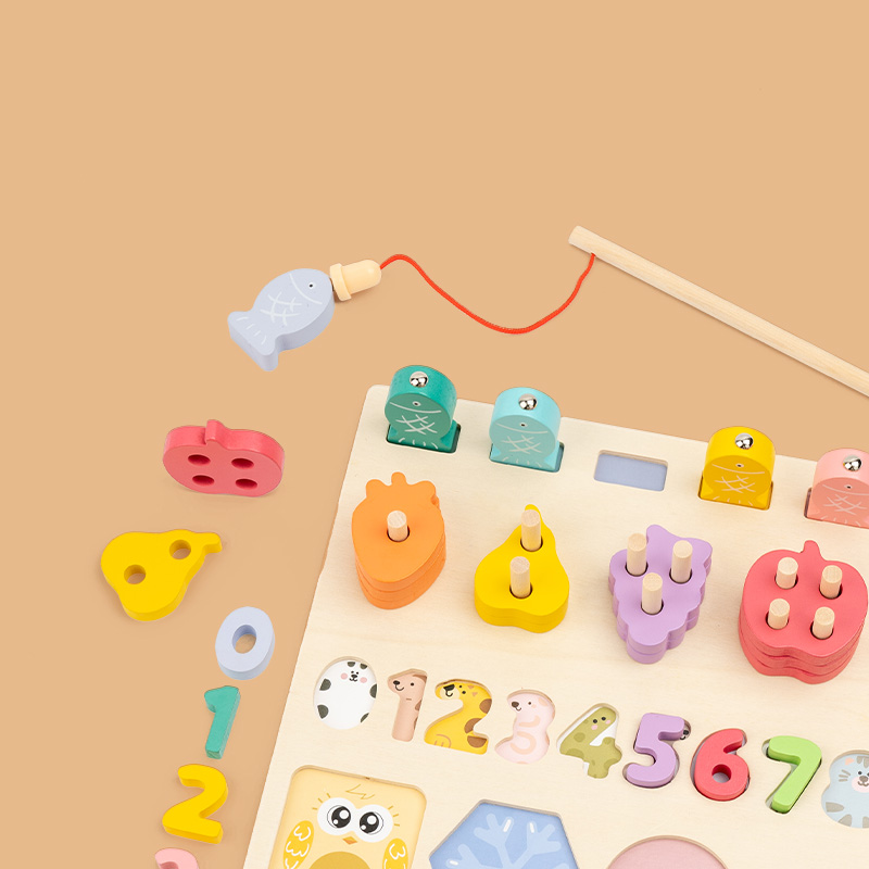 لوح لوغاريتمي خشبي متعدد الوظا - مراجعة Woodworking Kids Toys وسعره
