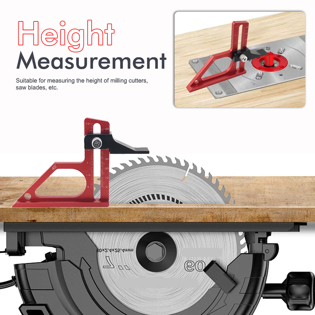 مقياس عمق منشار الطاولة، مقياس - مراجعة Woodworking Gauge وسعره