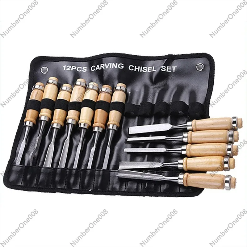 مجموعة أدوات نحت الخشب 12 قطعة - مراجعة Wood Chisel Set وسعره