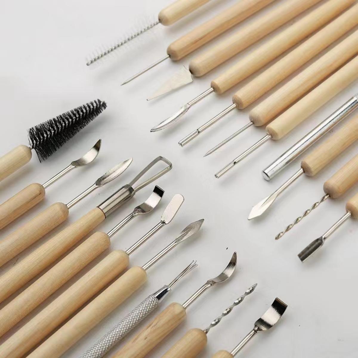 مجموعة أدوات نحت وتشكيل الطين  - مراجعة Wood Chisel Set وسعره