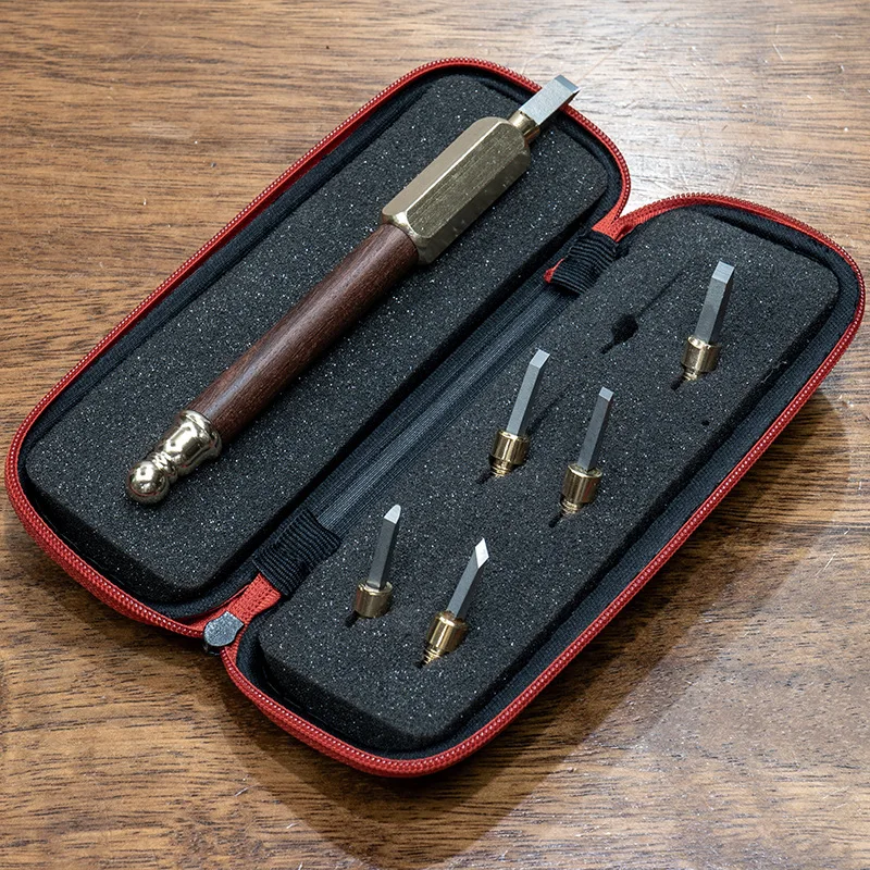 حجر نحت إزميل مجموعة التنغستن  - مراجعة Wood Chisel Set وسعره