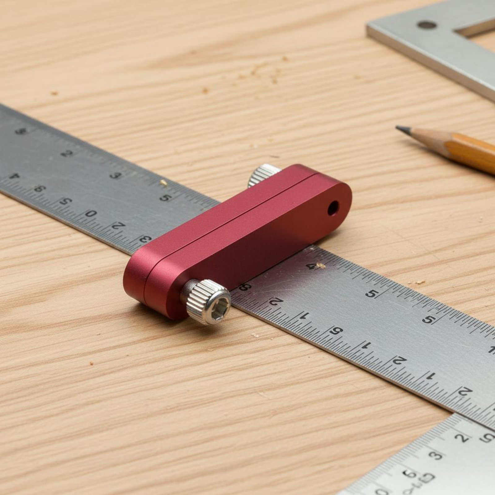 محدد موضع مسطرة النجارة القابل - مراجعة Woodworking Gauge وسعره