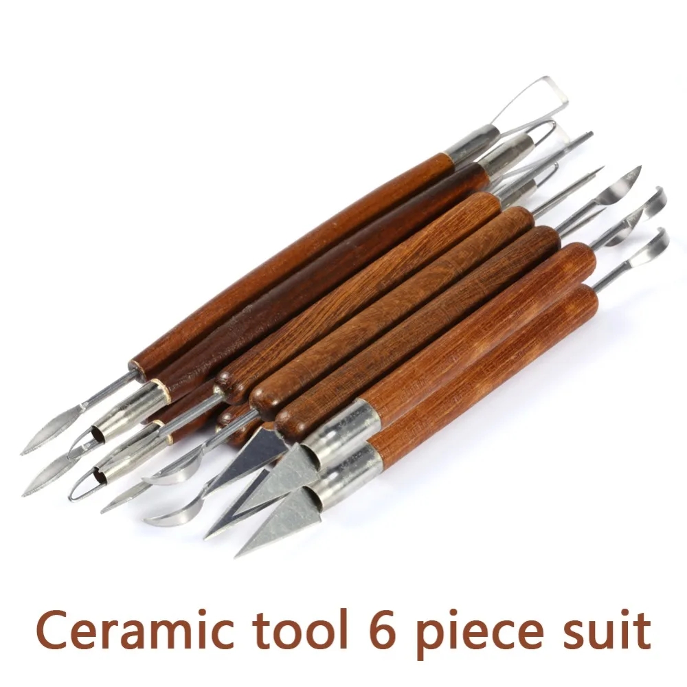 6 قطعة أداة النحت الفخار الخشب - مراجعة Wood Chisel Set وسعره