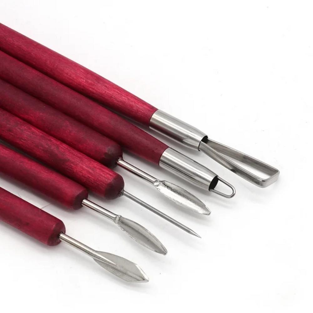6 قطعة أداة النحت الفخار الخشب - مراجعة Wood Chisel Set وسعره