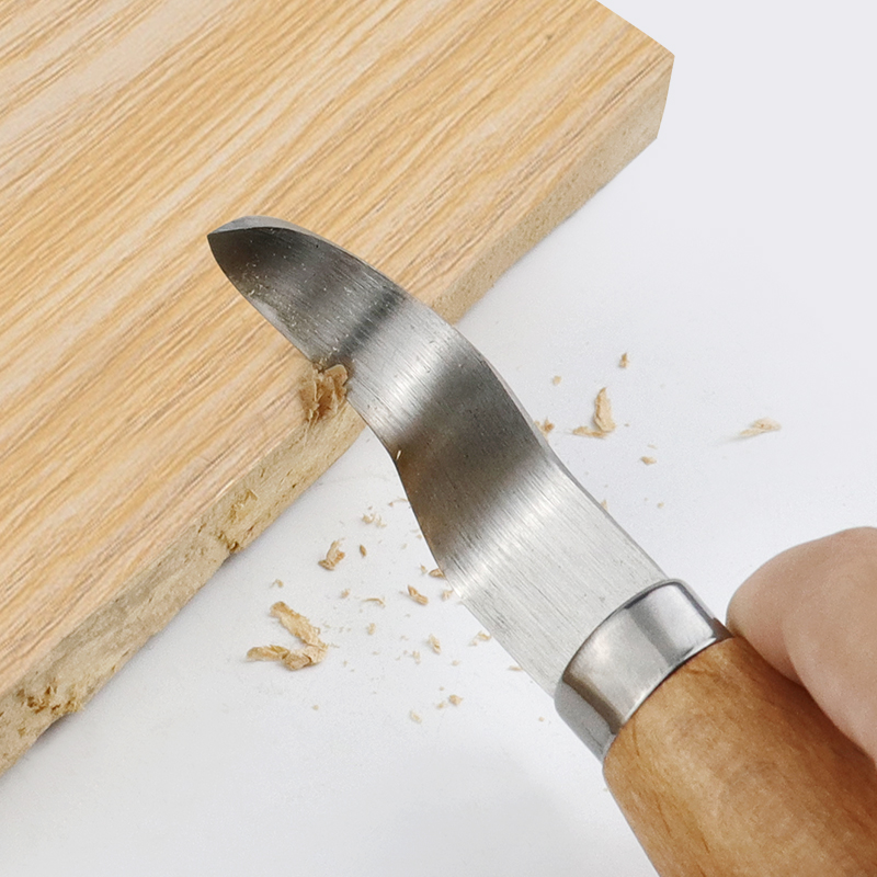 الفولاذ المقاوم للصدأ نحت سكين - مراجعة Woodworking Groove وسعره