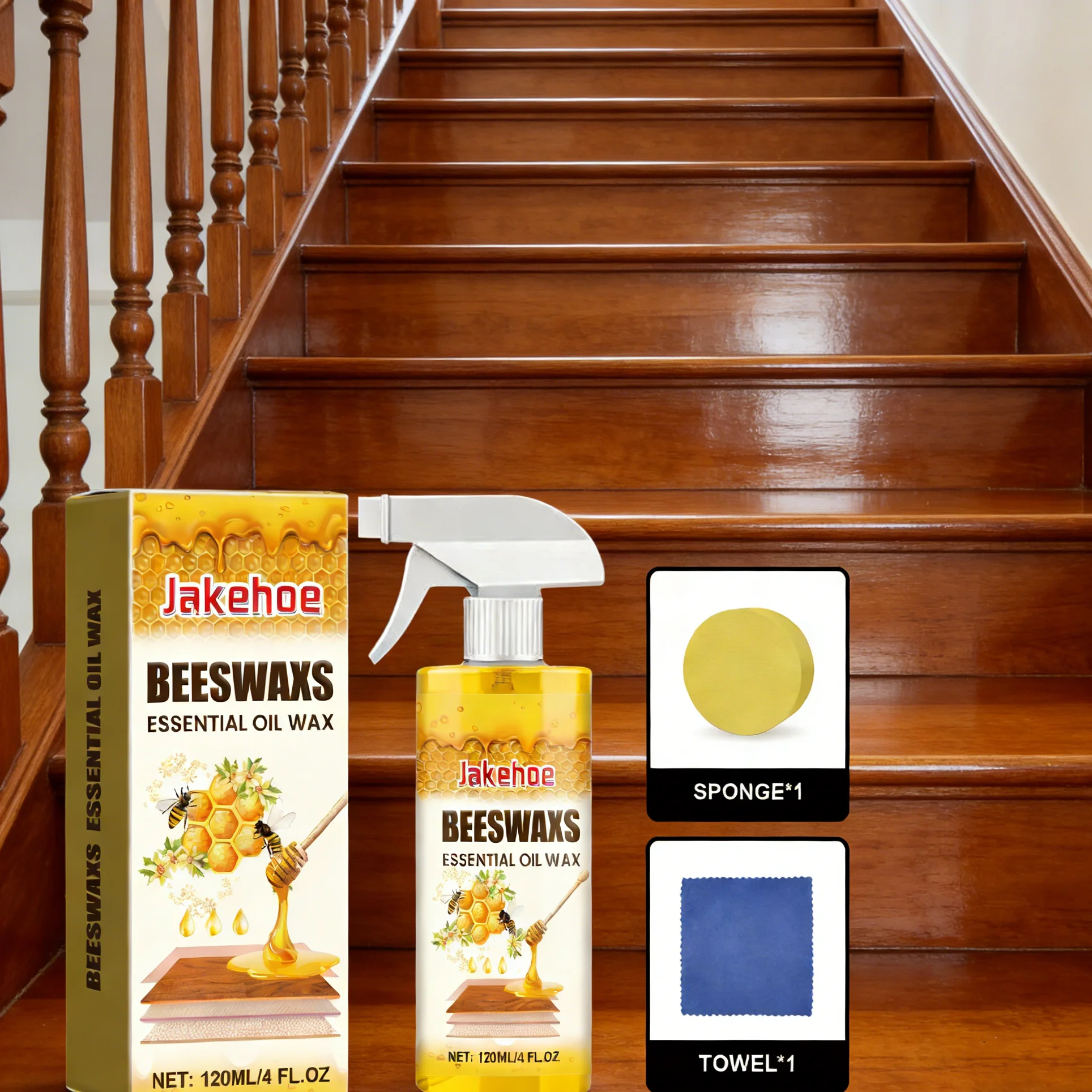 رذاذ تلميع شمع العسل للأثاث، ز - مراجعة Woodworking Oil Finish وسعره
