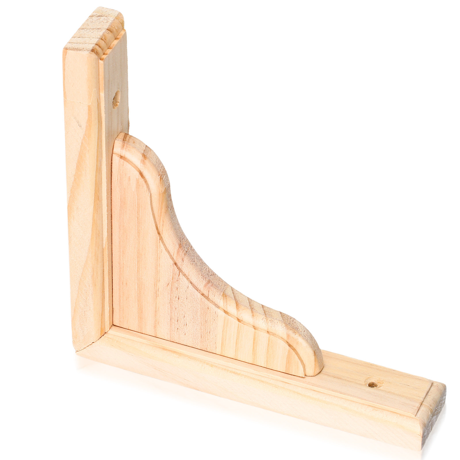 حامل رفوف خشبي طبيعي ثلاثي الز - مراجعة Woodworking Book وسعره