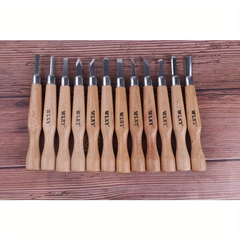 مجموعة من 12 أداة نحت خشبية اح - مراجعة Wood Chisel Set وسعره