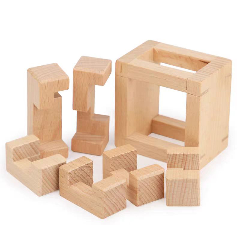 ألعاب تعليمية للتفكيك، مكعب أل - مراجعة Woodworking Kids Toys وسعره