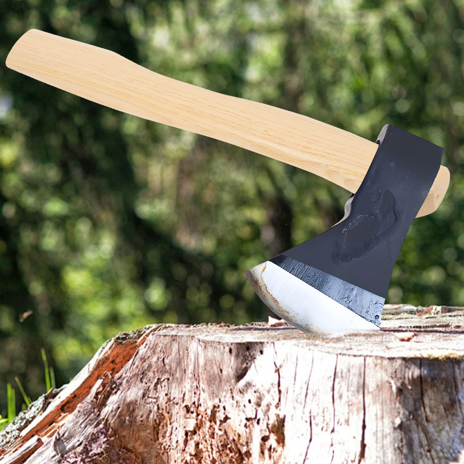 مقبض فأس خشبي صلب مريح وناعم،  - مراجعة Woodworking Hatchet وسعره