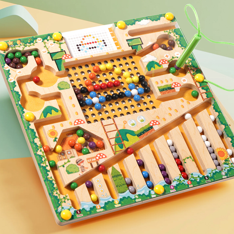 ألعاب الفرز المغناطيسي ألعاب أ - مراجعة Woodworking Game وسعره