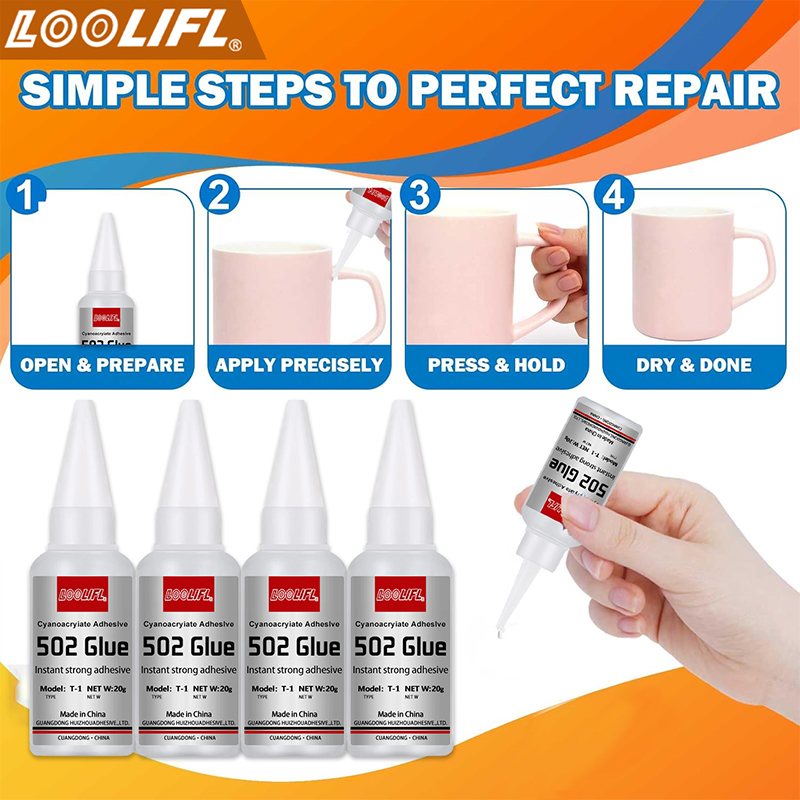 1-3 قطع، 20 مل، 502 غراء فائق  - مراجعة Woodworking Quick Glue وسعره