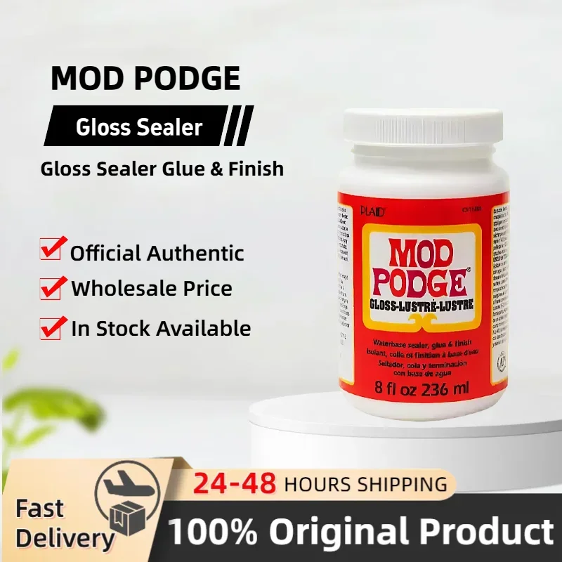 Mod Podge Gloss Sealer Glue Fi - مراجعة Woodworking Quick Glue وسعره