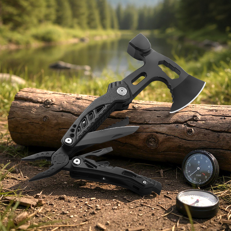 التخييم متعددة الوظائف سكين صغ - مراجعة Woodworking Hatchet وسعره